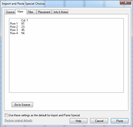 how to use graphpad prism import data