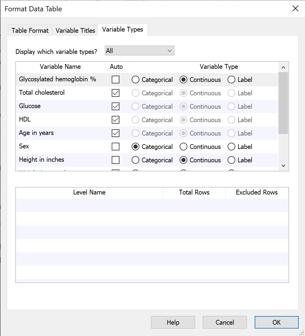 mv variable types