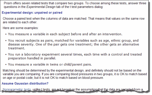 Getting to know Analyse-it > User's Guide