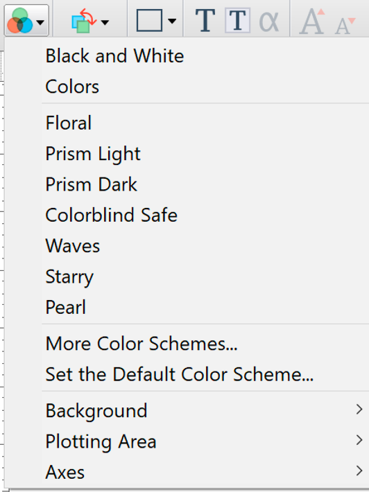 GraphPad Prism 9 User Guide - Color schemes