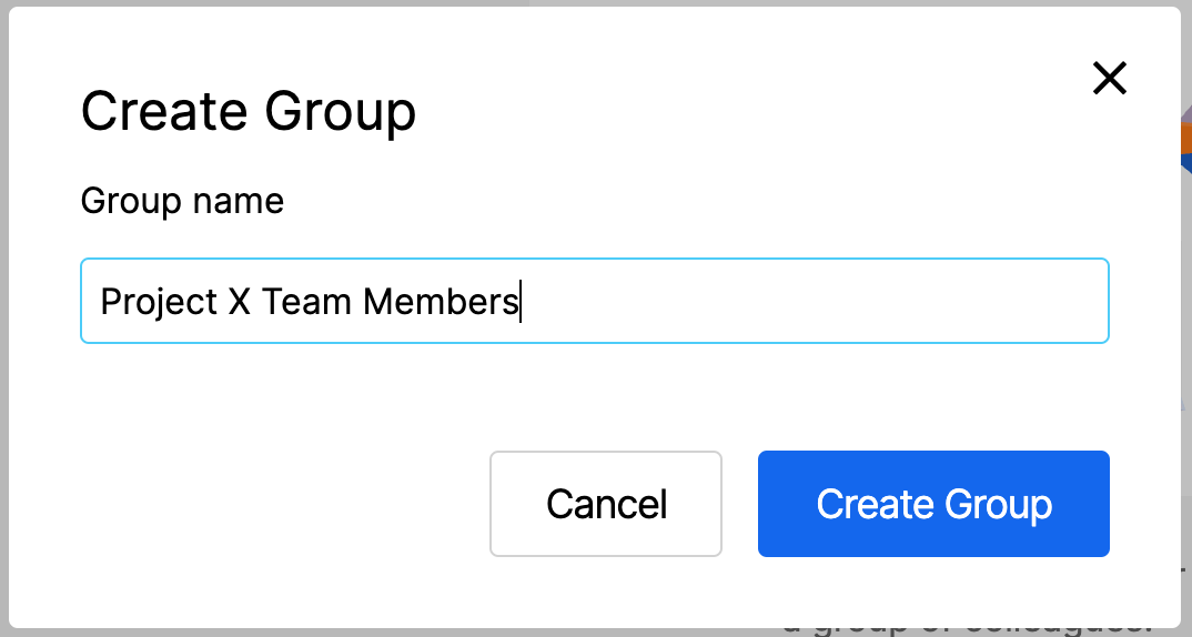 Create Group