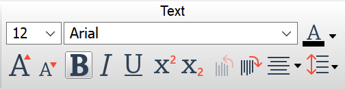 Text Toolbar