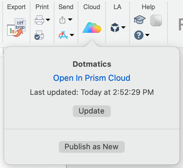 Publish previously