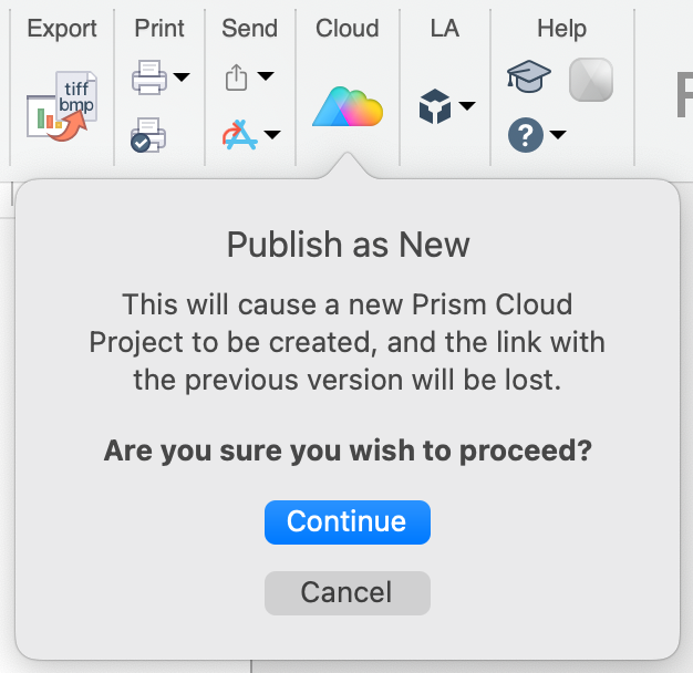 Publish as new